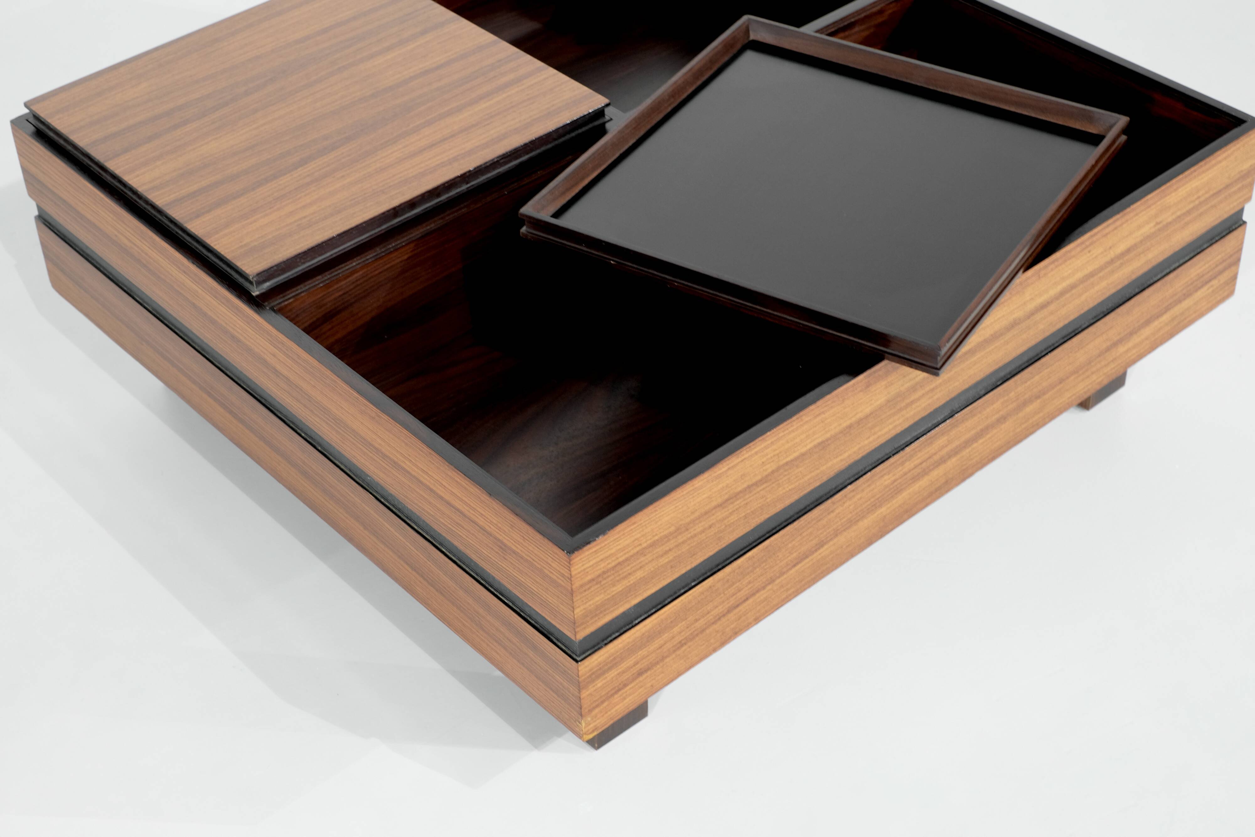 Coffee table by Carlo Hauner for Forma Italy 1960's.