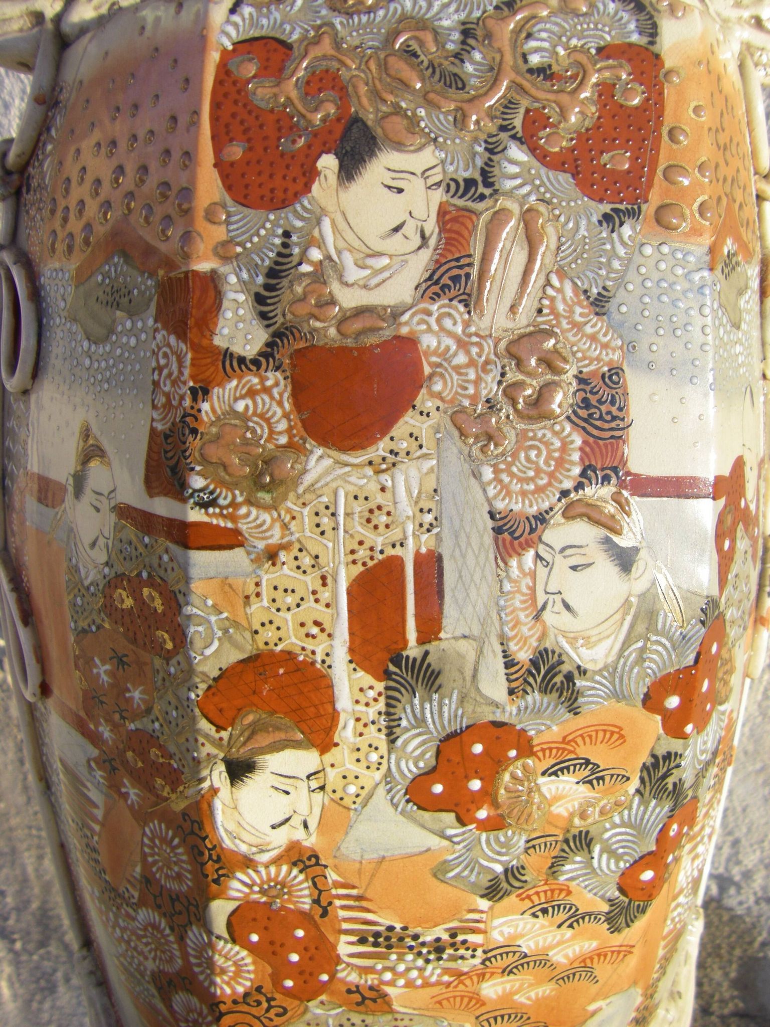 Vase en porcelaine imari
