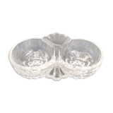 Crystal salt and pepper shakers