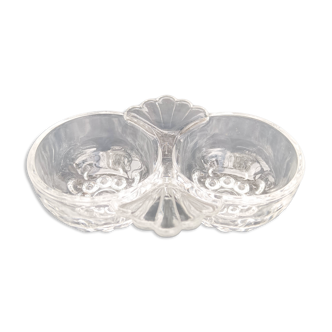Crystal salt and pepper shakers