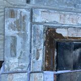 Marble fireplace