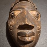 Ancien masque tribal Luba RDC