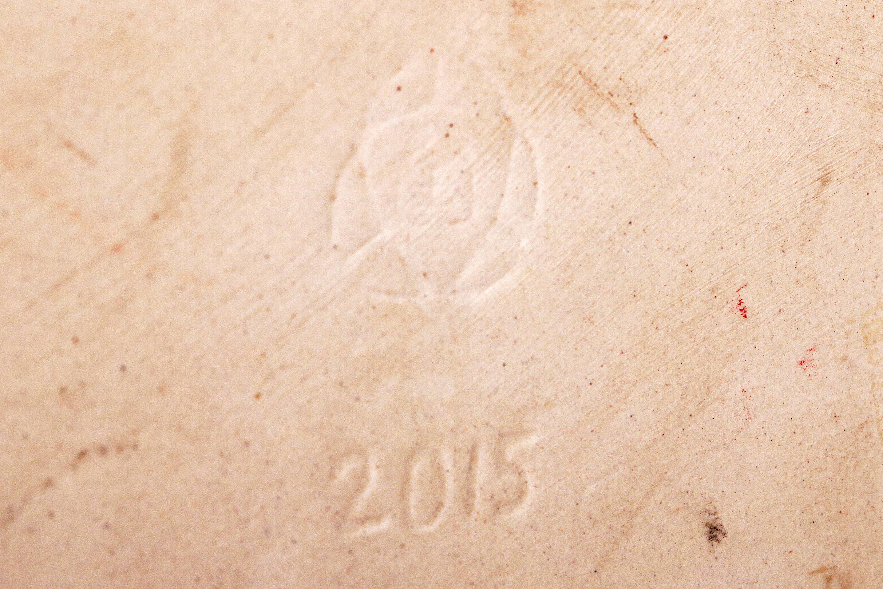 Vintage Yamasan Ikebana Bowl - Authentic 1960s Japanese Ceramic