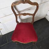 Chaise style Louis XV ancien