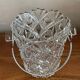 Cut glass ice bucket