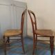 Pair of old wooden chairs