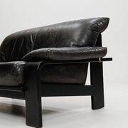 German postmodern brutalist lounge sofa by Rolf Benz for Musterring, 1990s, set of 2.