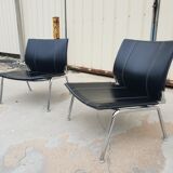 Pair of Cattelan Italy edition low chairs