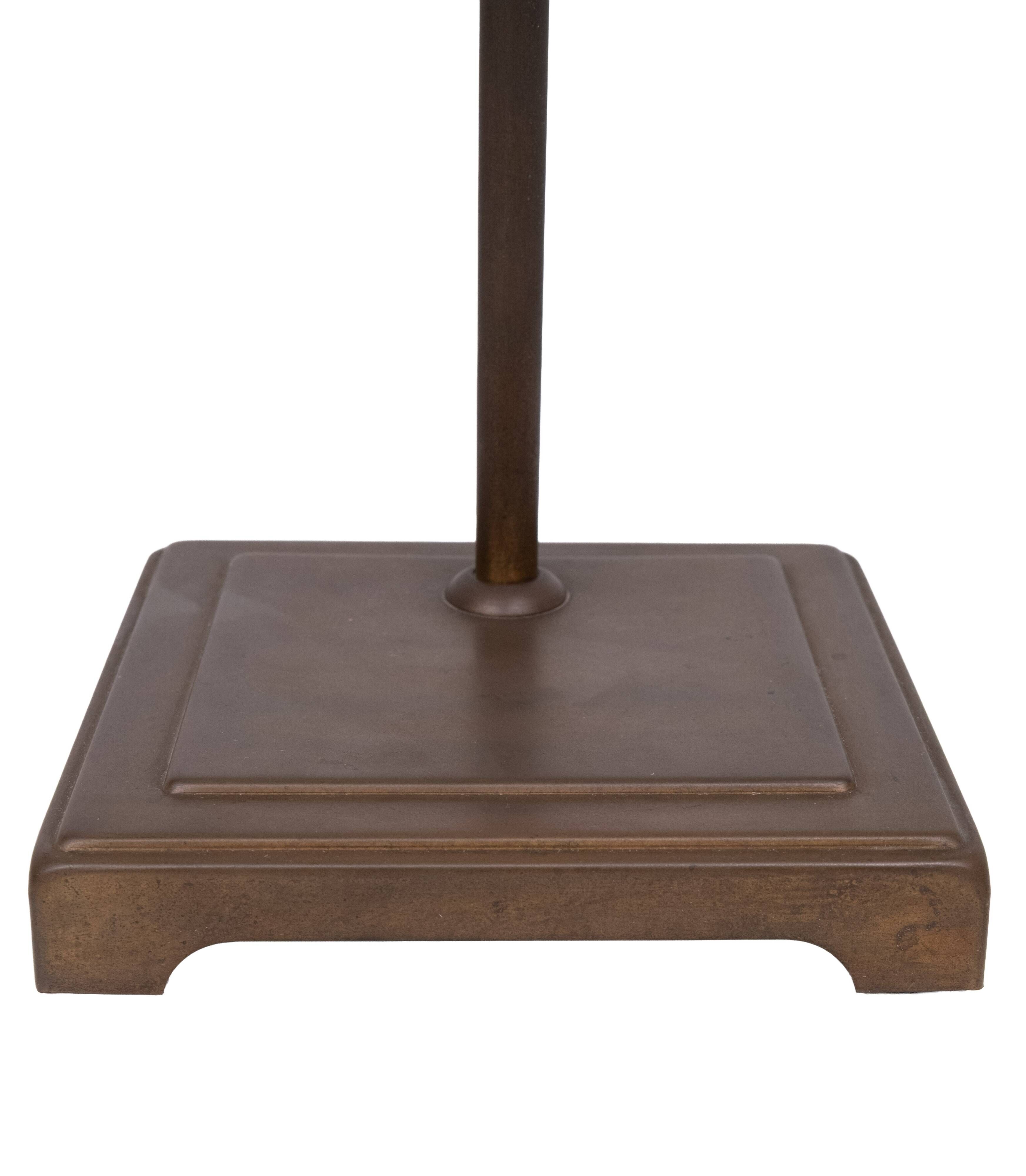 Herda Bronze Desk Lamp, Vintage 1970s, Holland