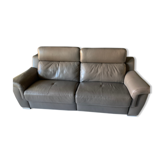 Leather sofa