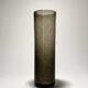Large smoked and blown glass vase, Verrerie de Bendor 1950