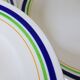5 flat plates of Gien model Georges 210642
