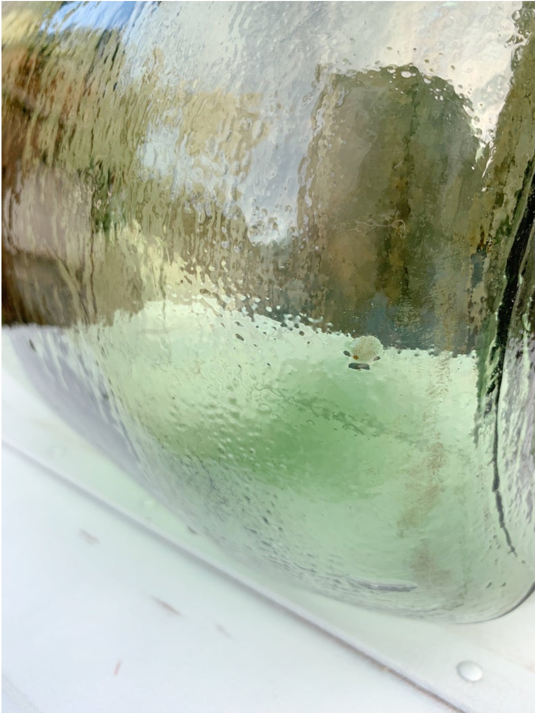 Bonbonne soufflée verte 20L