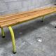 Vintage Mullca school bench