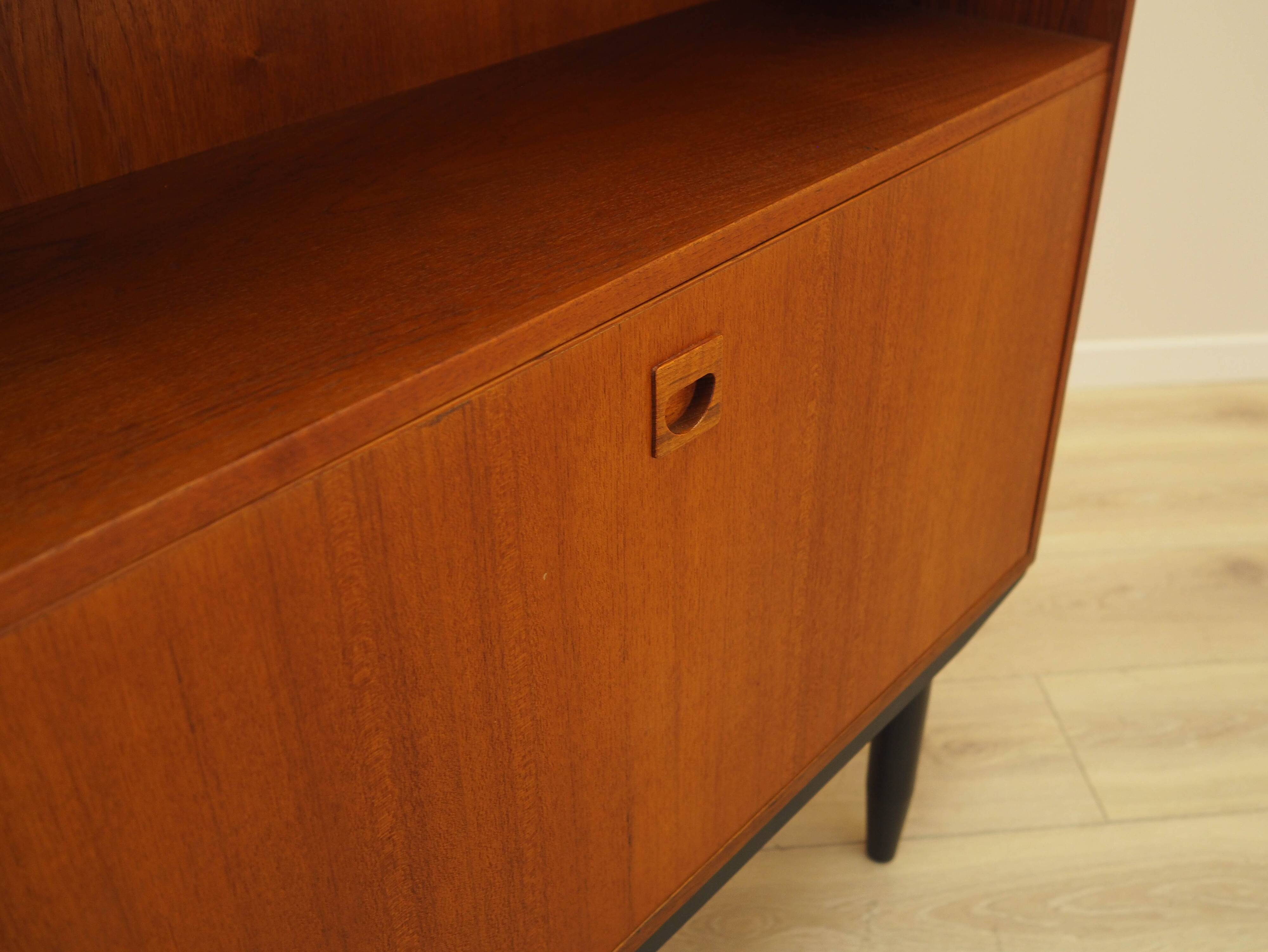 Teak bookcase, Danish design, 1970s, made in Denmark