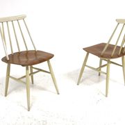 Set of 2 Scandinavian "Fanett" chairs by Ilmari Tapiovaara, Sweden, 1960
