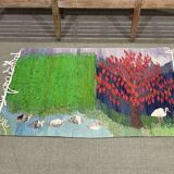 Handmade wool Egyptian rug