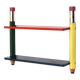 Wall shelf by Pierre Sala, 1980s Memphis Design in primary colours.