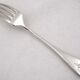 Christofle Baguette marine silver-plated cutlery, 16 dessert forks.