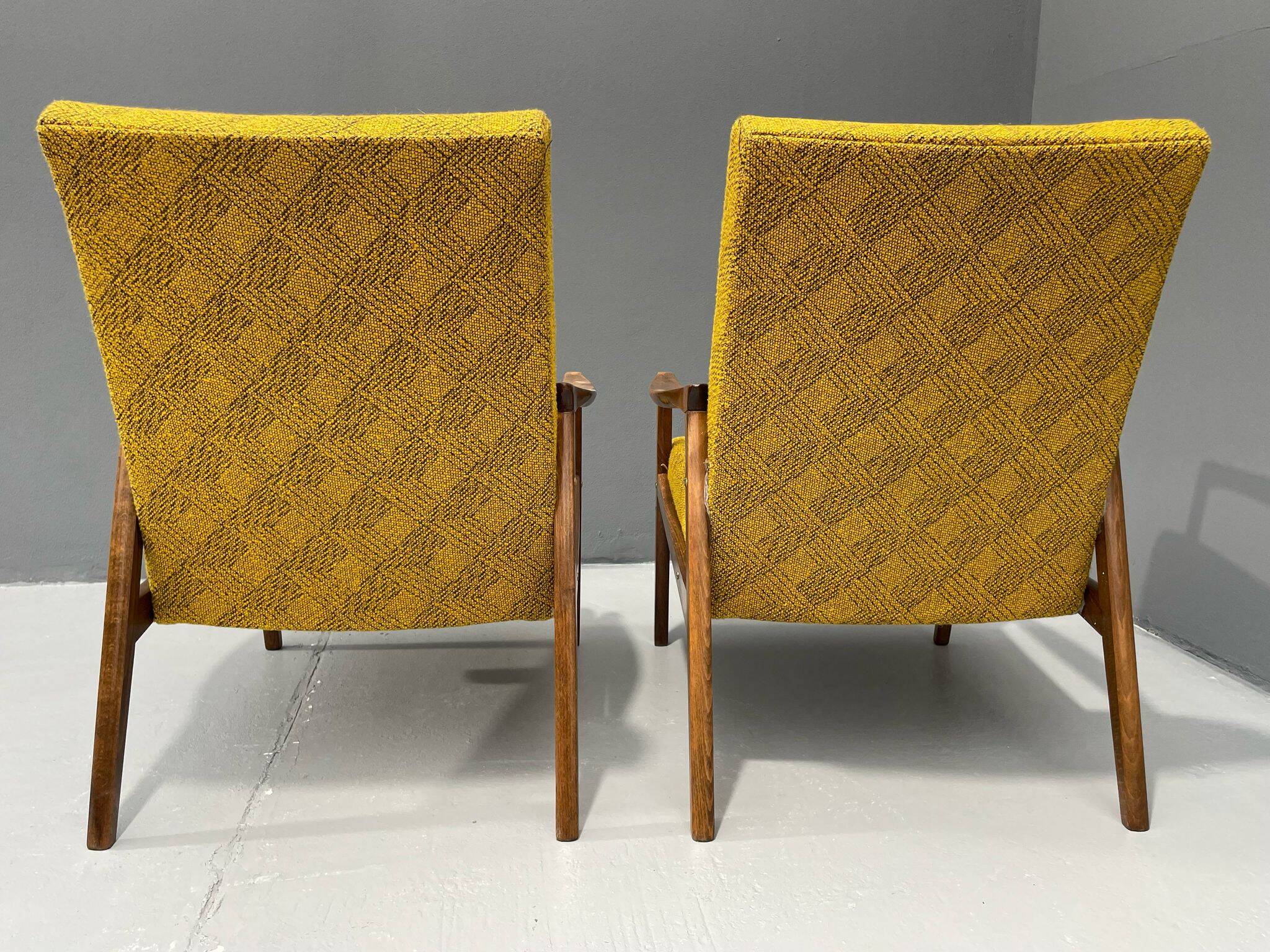 Fauteuils de Jiří Jiroutek – Interiér Praha, années 1960-70