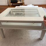 Display cabinet coffee table