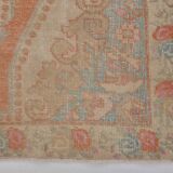 Tapis anatolien orange et beige sku 2434