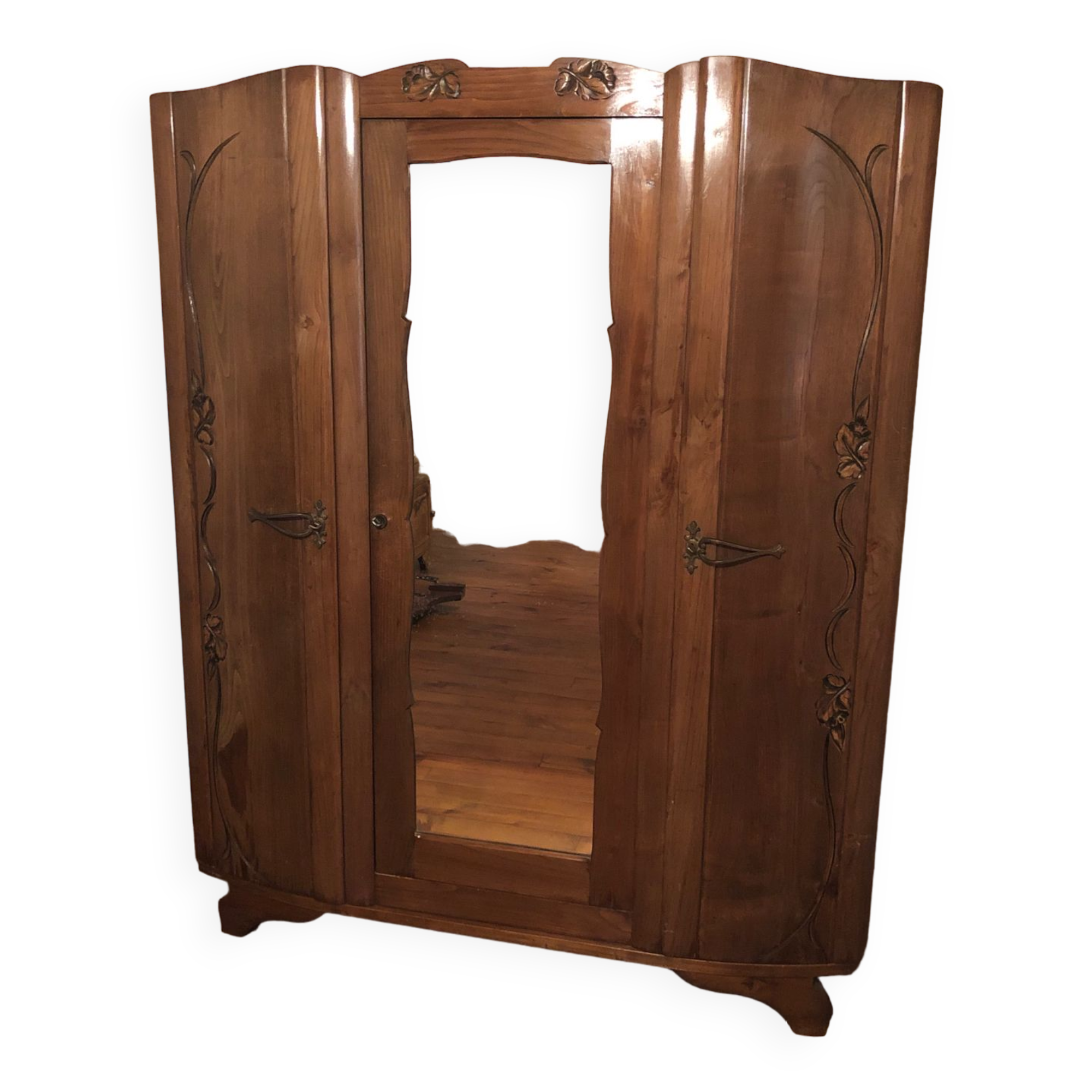 Armoire avec miroir