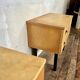 Paire de tables de nuit, chevets vintage