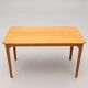 Vintage Scandinavian coffee table in walnut by Carl Malmsten - Sweden - 1960s