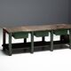 Rustic Industrial Workbench, France, Early 20th Century