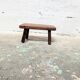 Wooden footrest