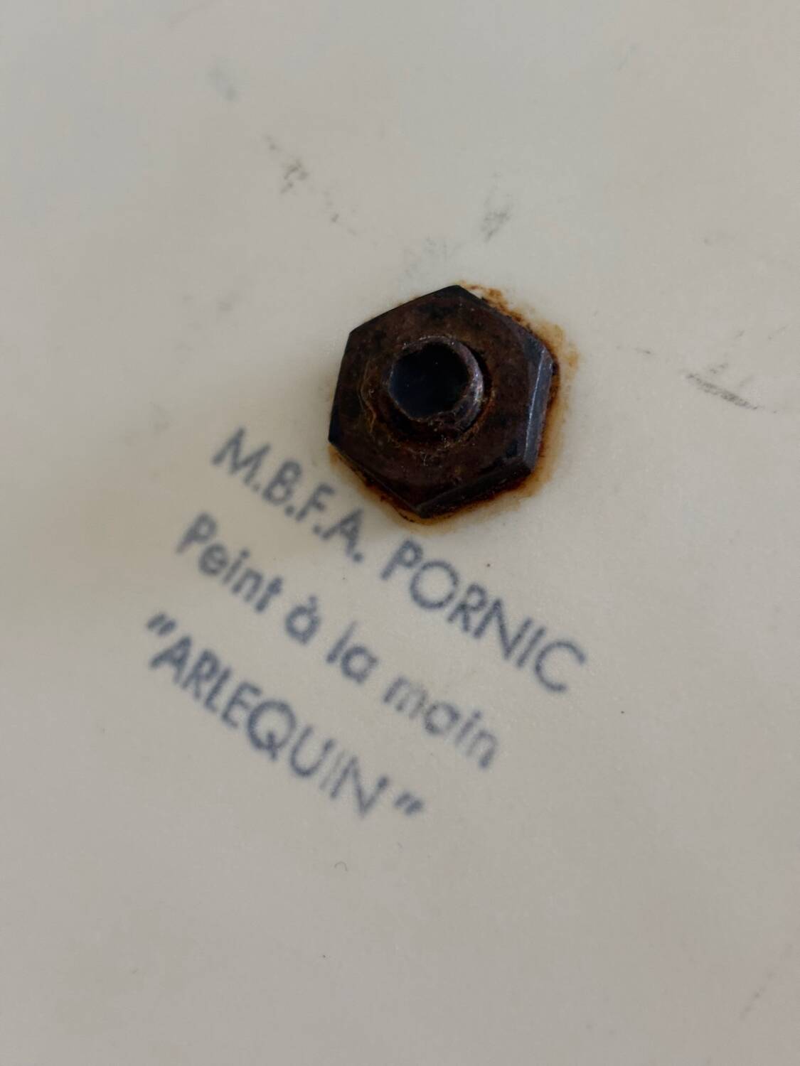 Pornic presentation plate