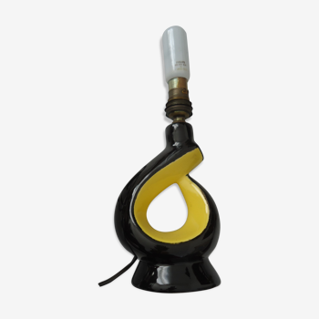 Pied de lampe forme libre ancienne