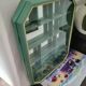 Vitrine octogonale miniature