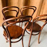 Set of 4 Thonet chairs