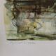 Lithograph Paris Notre Dame