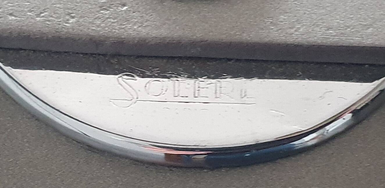 Lampe moderniste industriel - Design Ferdinand Solere 1950