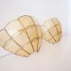 Paire d'appliques en nacre coquillage