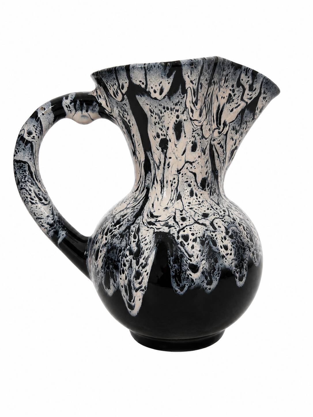 Carafe pichet grès flammé - souvenir du Vercors