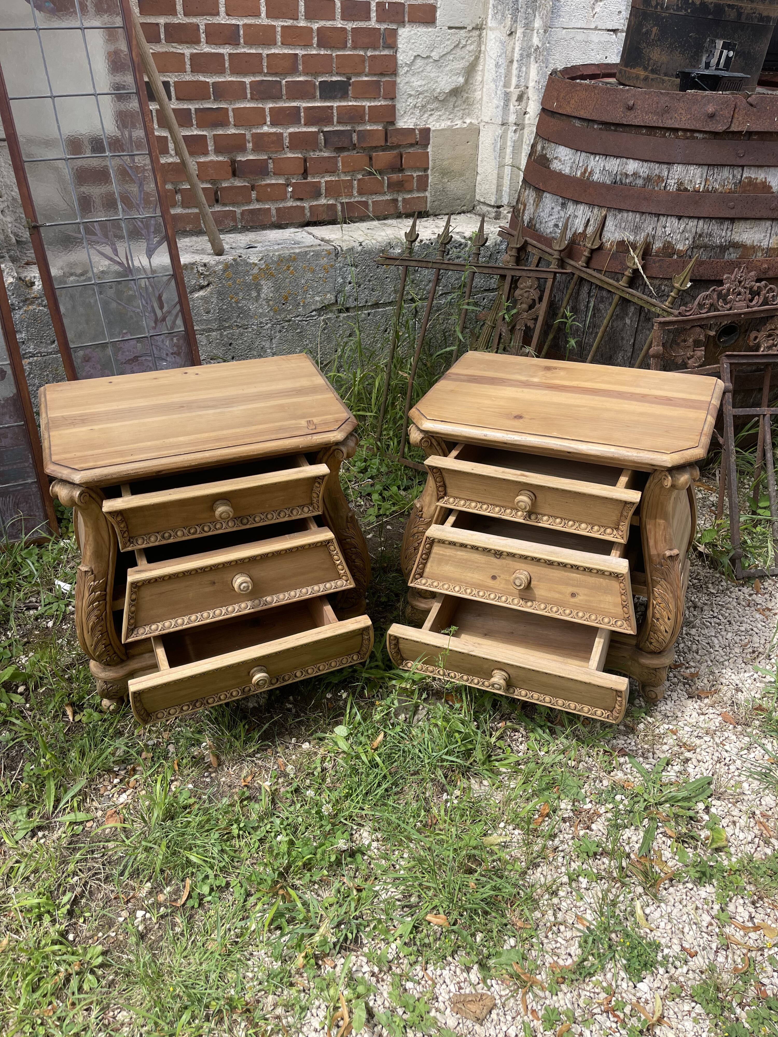 Duo tables de chevets