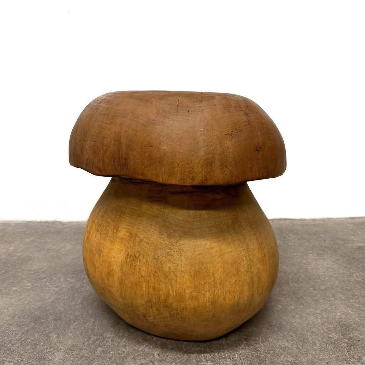 Tabouret sculpture champignon, 1970