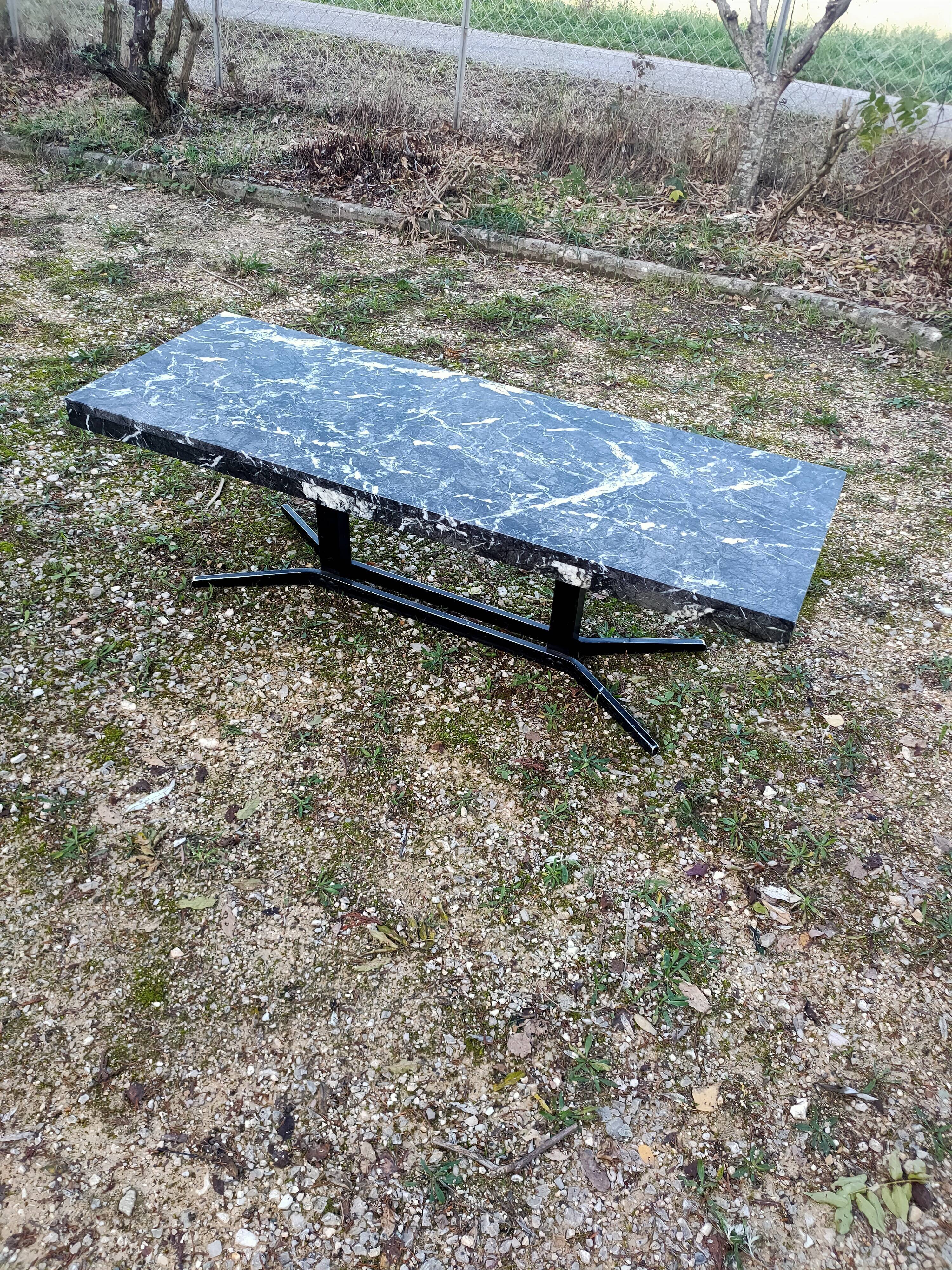Vintage marble coffee table