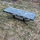 Table basse vintage en marbre