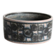 Vintage pottery with geometric patterns