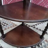 Vintage corner shelving unit