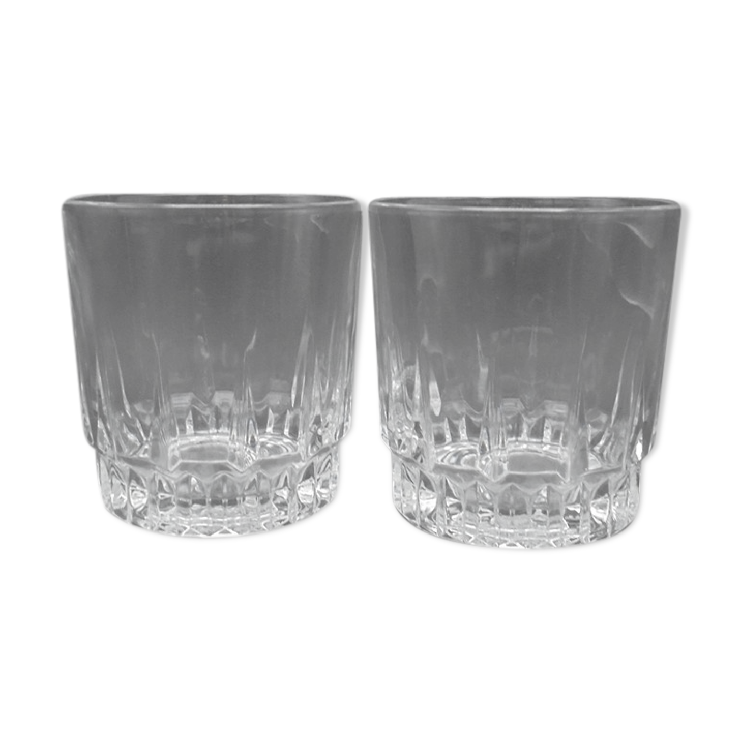 Pair of whiskey glasses