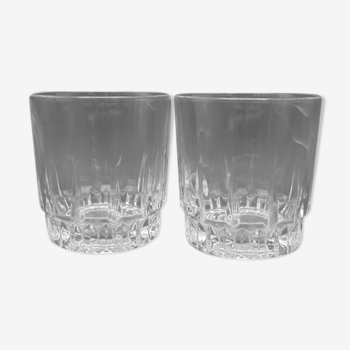 Paire de verres à whisky