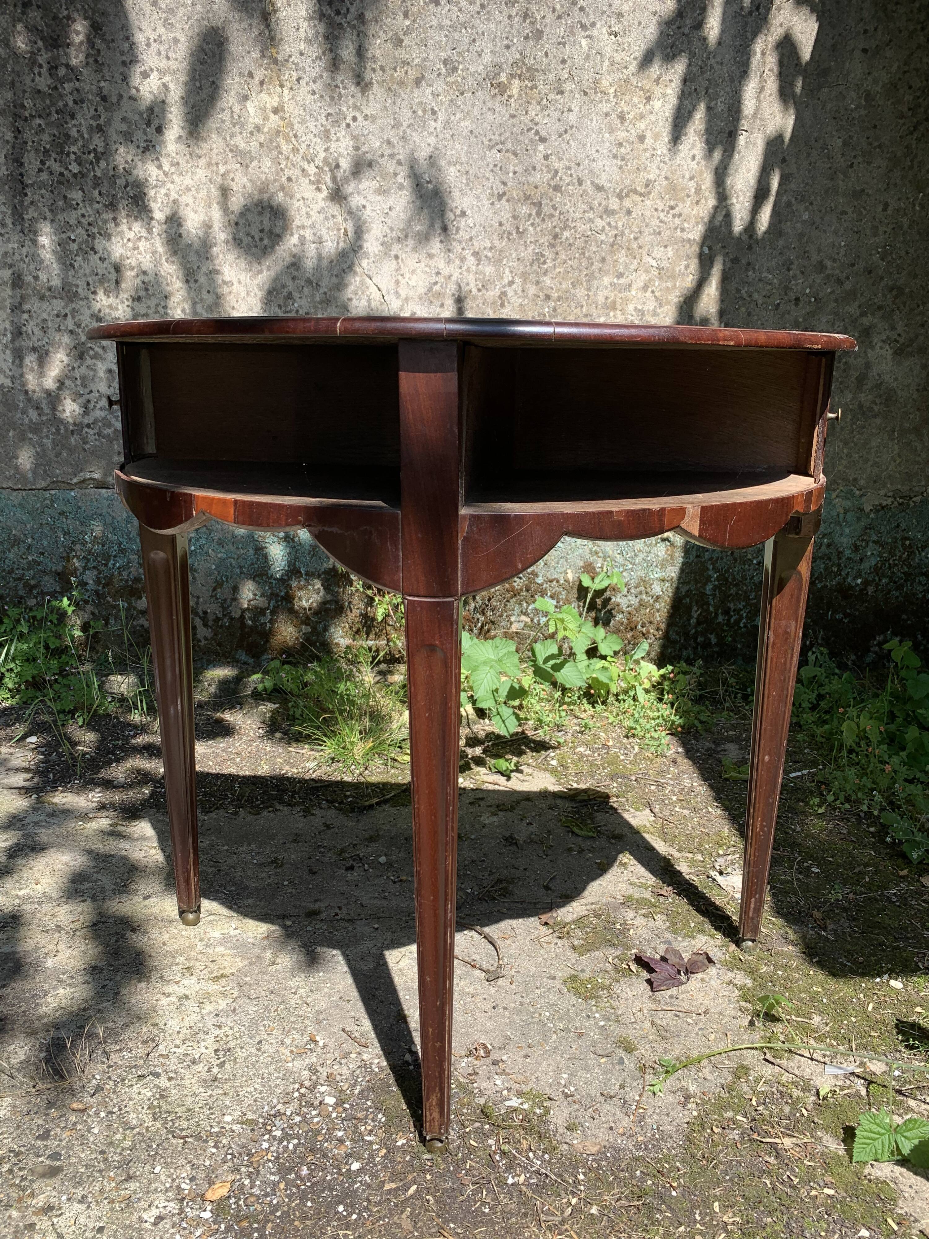 Dutch mahogany console 19th century
