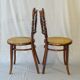 2 chaises bistrot Thonet N°51 vers 1900