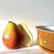 Vintage Carlton Ware Pear Salt and Pepper Shakers